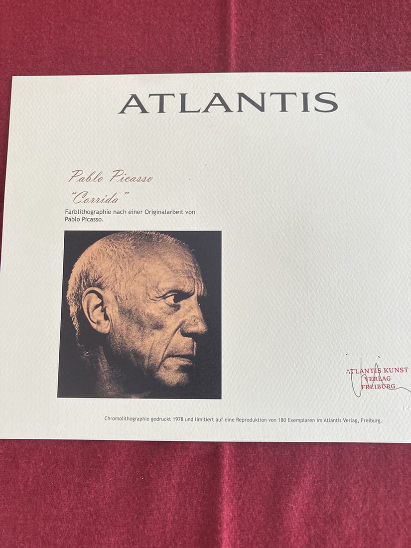 Pablo Picasso - Corrida - 4