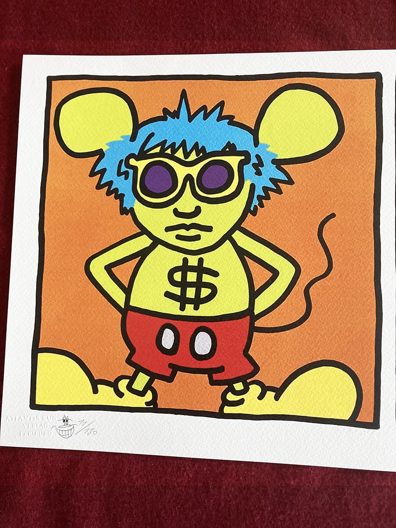 Keith Haring - Tryptich - 2