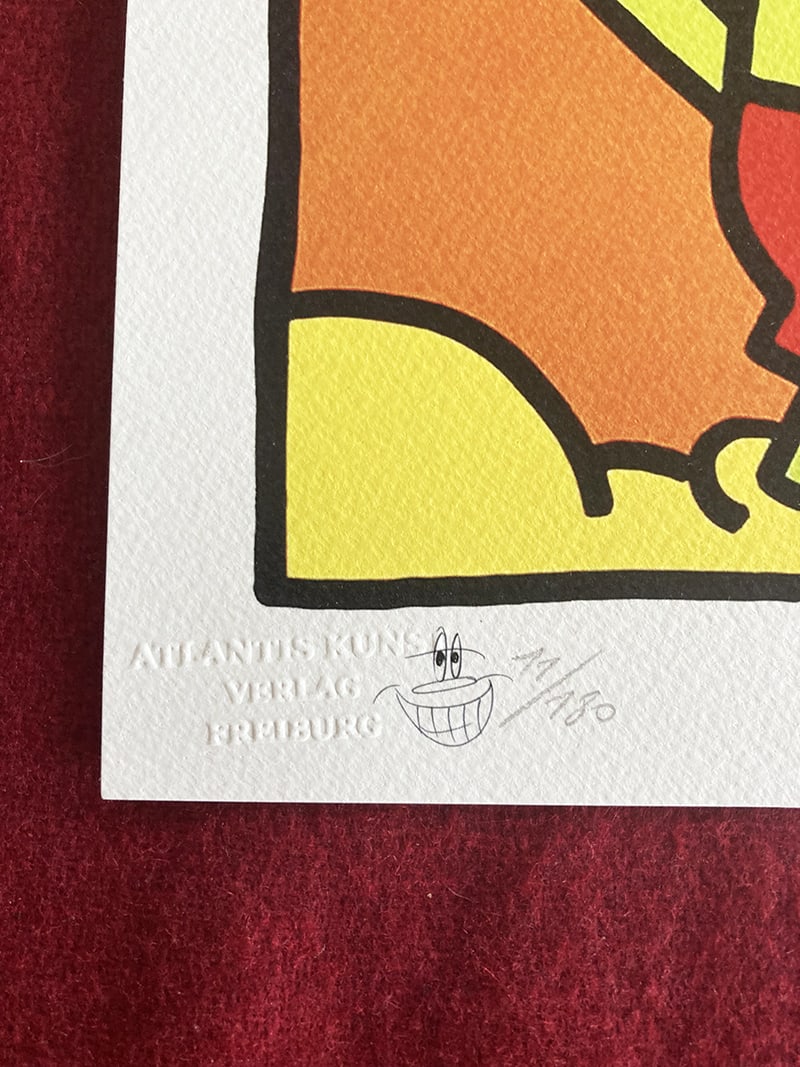 Keith Haring - Tryptich - 4