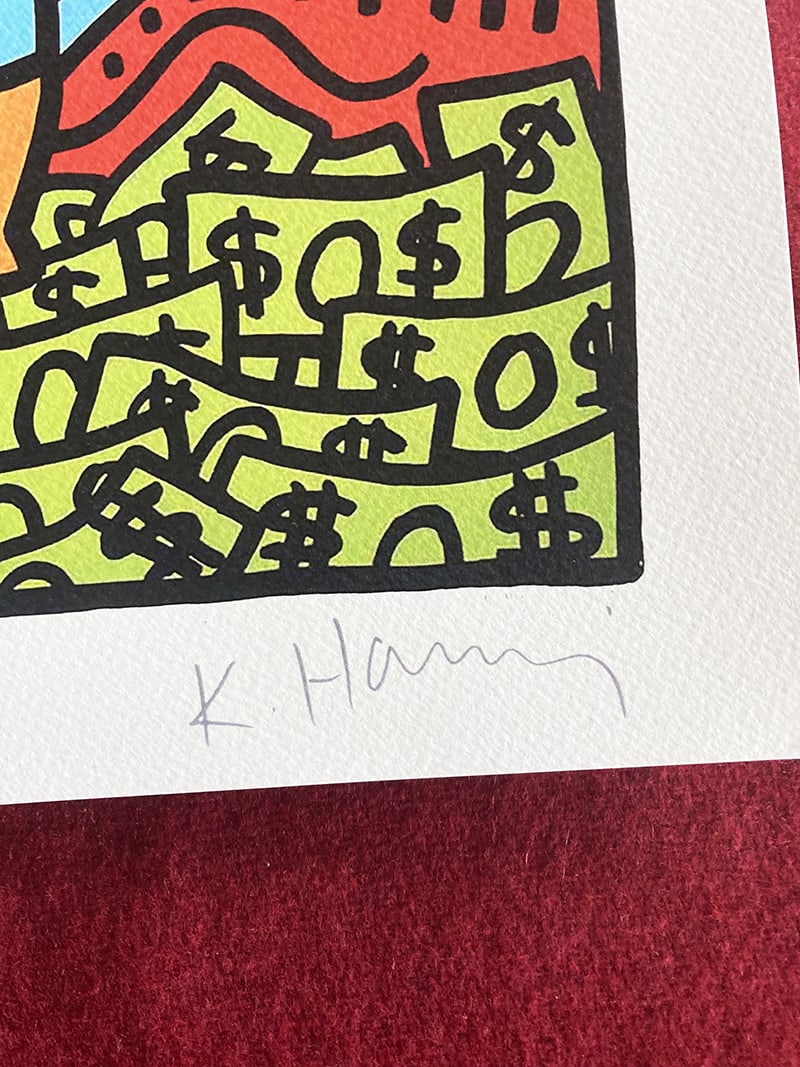 Keith Haring - Tryptich - 5