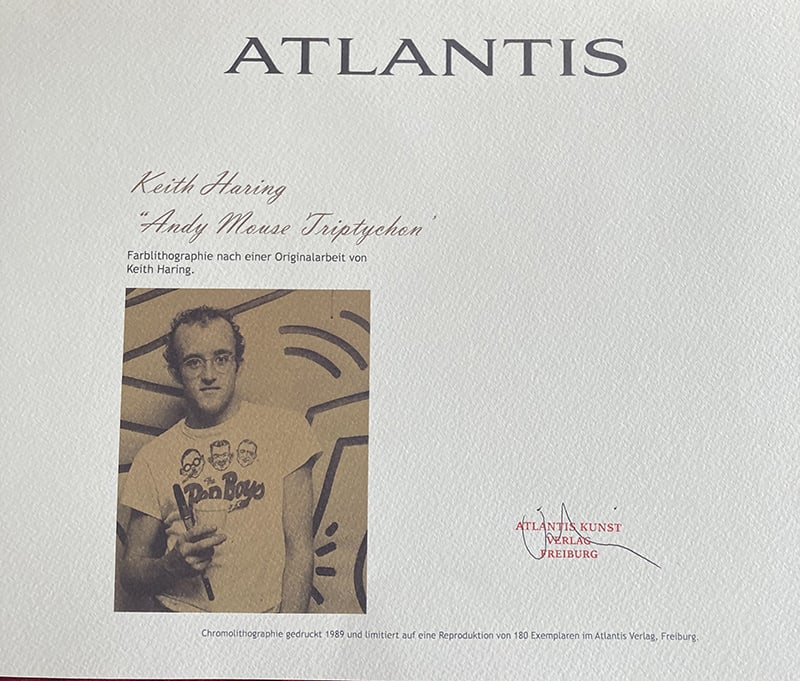 Keith Haring - Tryptich - 6