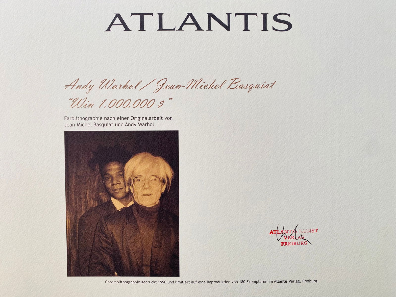 Basquiat / Warhol - Win 1.000.000 $ - 5