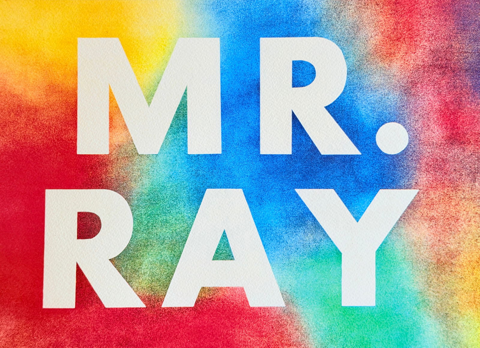 Ed Ruscha - Mr. Ray - 2