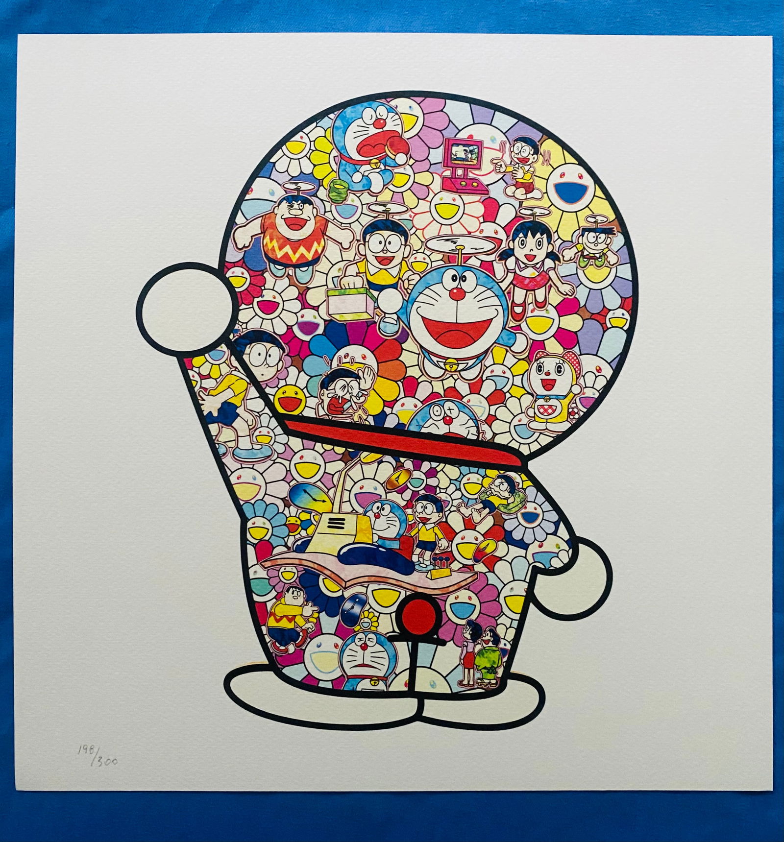 Takashi Murakami - Untitled: Takashi Murakami "Untitled" Chromolitograph after an original work. Numbered lower left. Excellent conditions. Shipped with care in solid tube, fast shipping in 3-4 days all over the world, 1-2 days