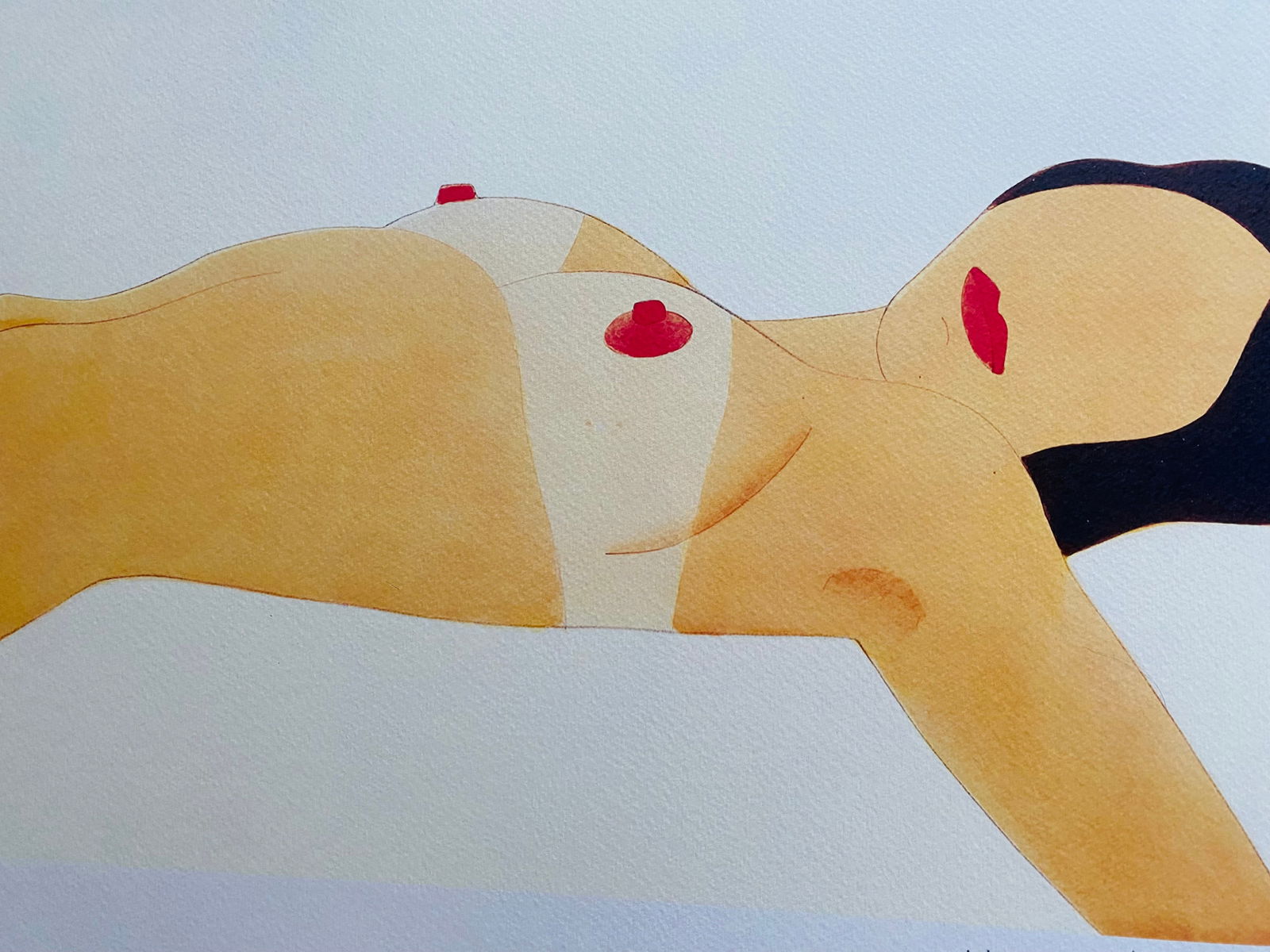 Tom Wesselmann - Stockinged Nude - 2