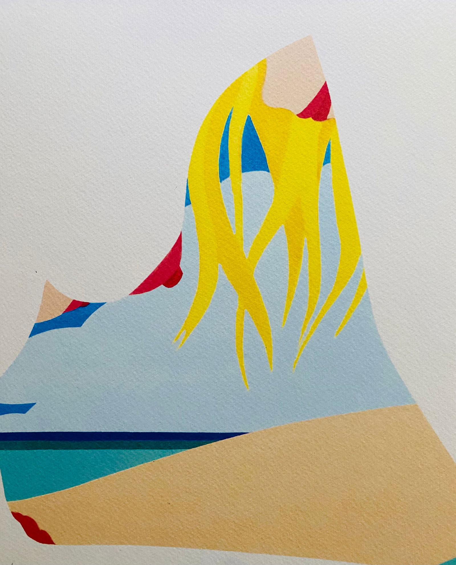 Tom Wesselmann - Study for Seascape - 2