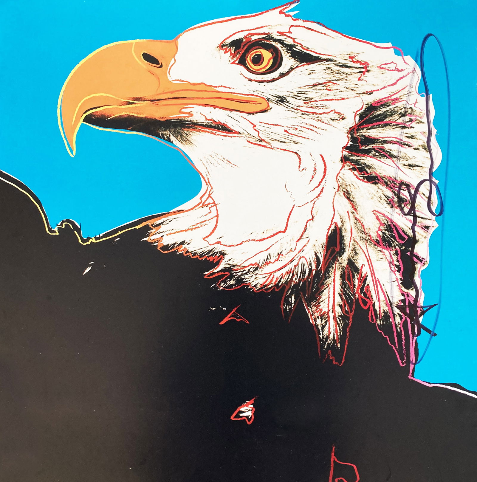 Andy Warhol - Endangered Species: Bald Eagle (1 of 4)