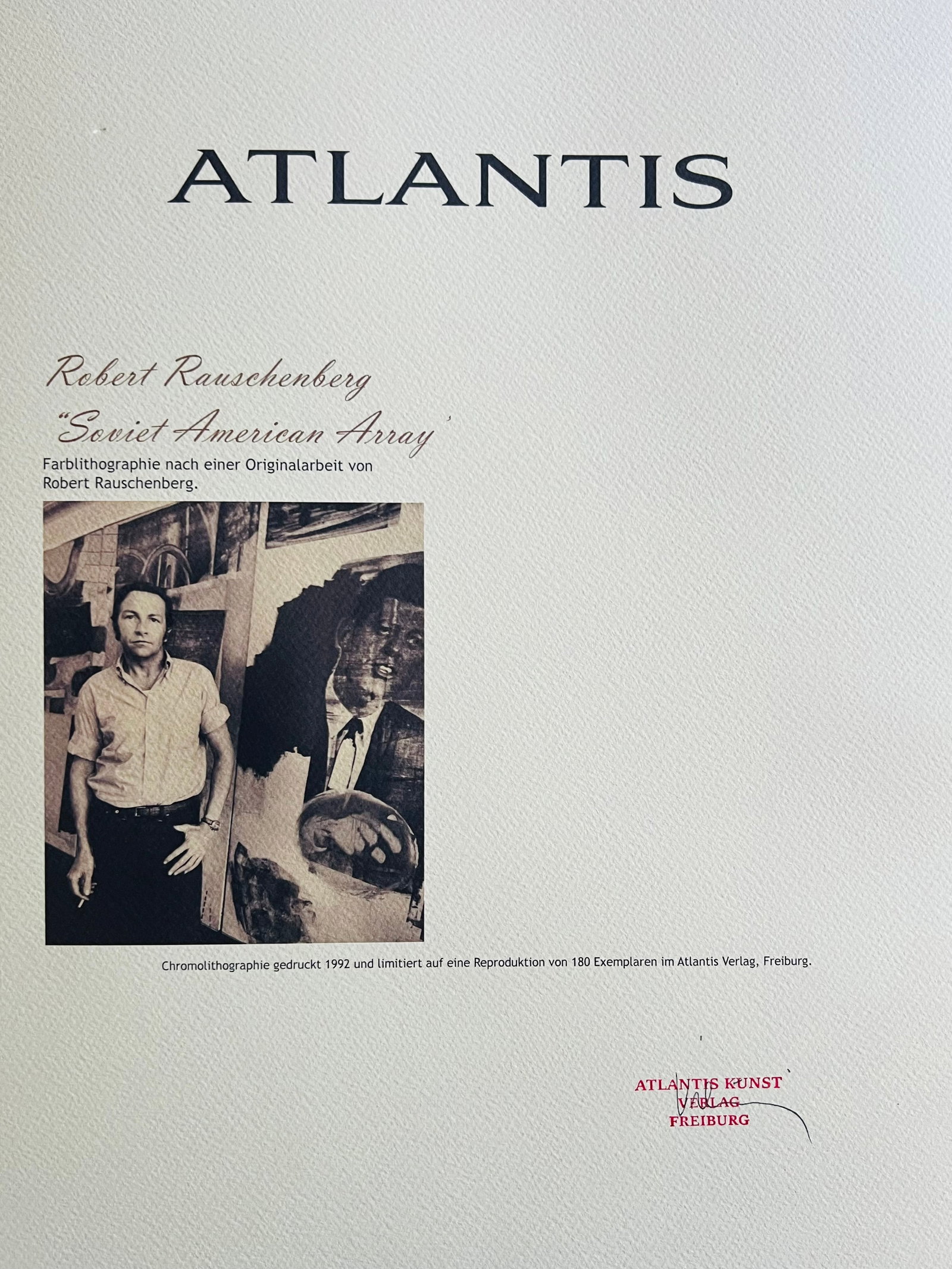 Robert Rauschenberg - Soviet American Array - 5