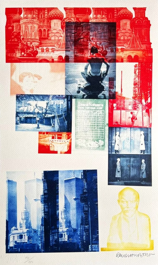 Robert Rauschenberg - American Array I (1 of 5)