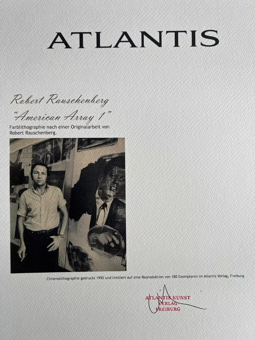 Robert Rauschenberg - American Array I - 5