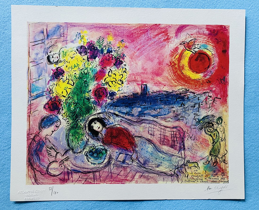 Marc Chagall - To Vava Chagall (1 of 5)