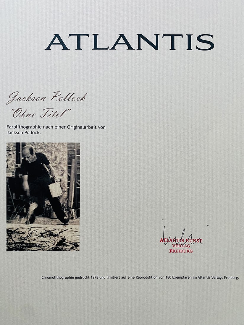 Jackson Pollock - Untitled - 5