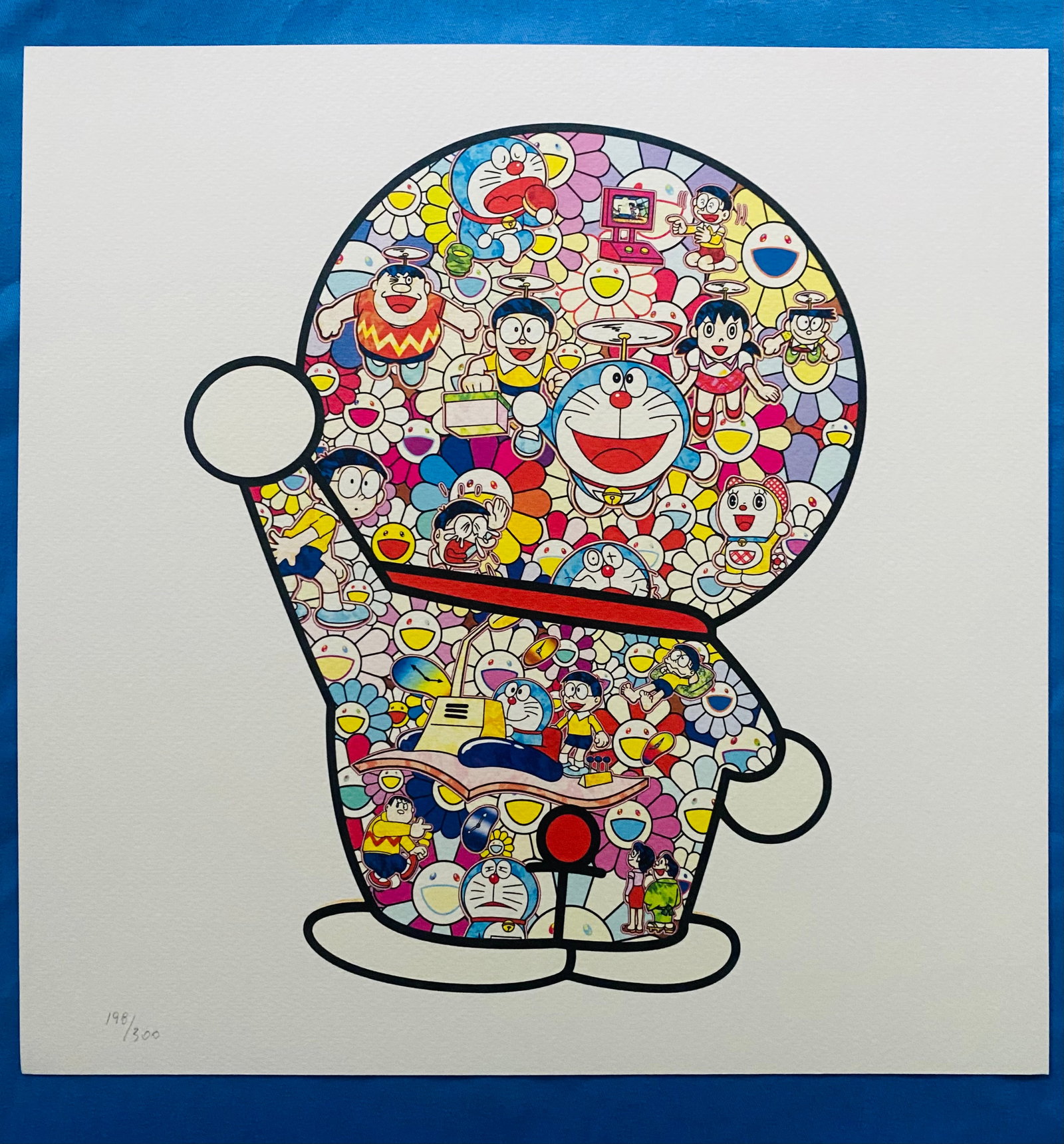 Takashi Murakami - Untitled: Takashi Murakami "Untitled" Chromolitograph after an original work. Numbered lower left. Excellent conditions. Shipped with care in solid tube, fast shipping in 3-4 days all over the world, 1-2 days