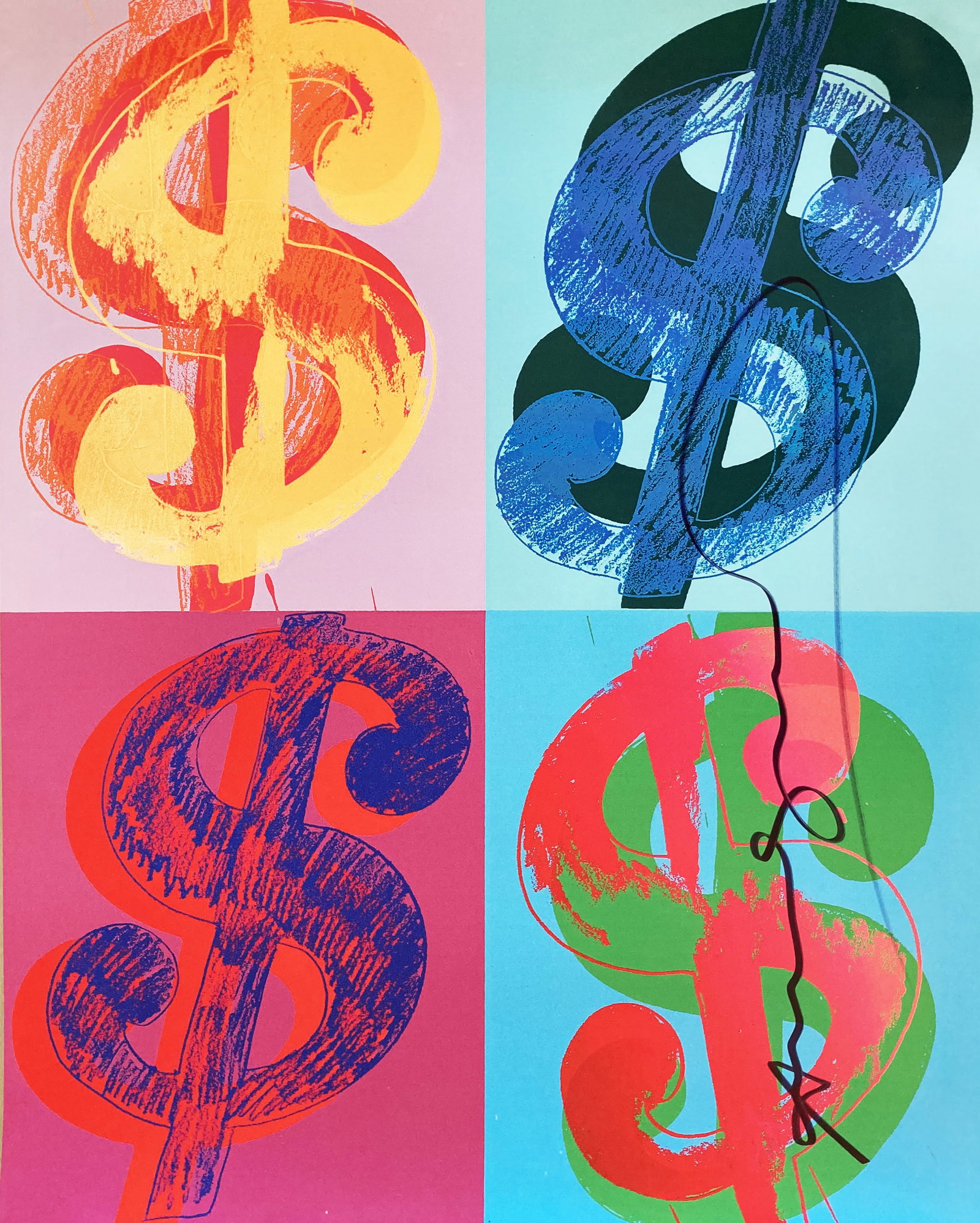Andy Warhol - Dollar Sign (1 of 6)