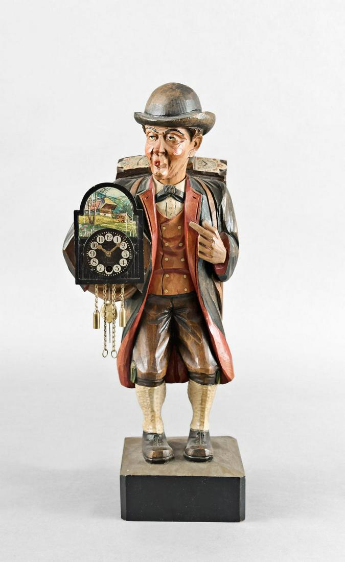 A clock peddler whistler attributed to Karl Griesbaum (1 of 6)