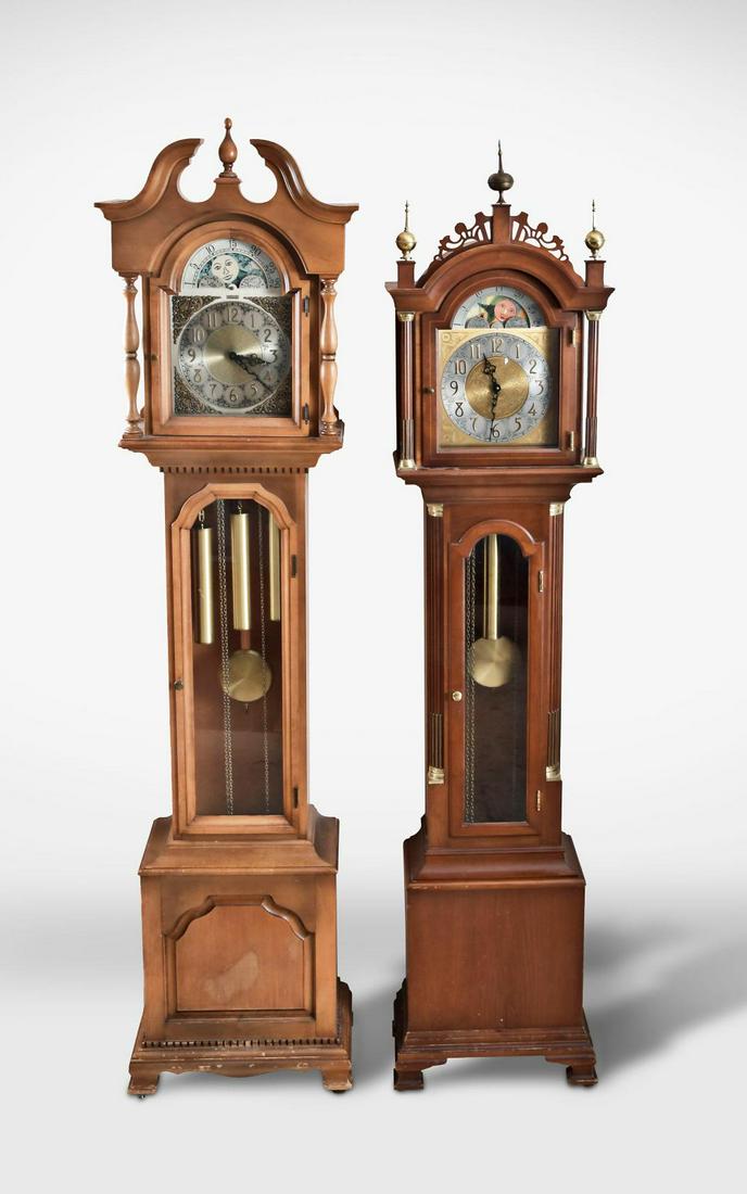 Two Colonial Mfg. Co. Tall / Grandmother Clocks Sep 26, 2020