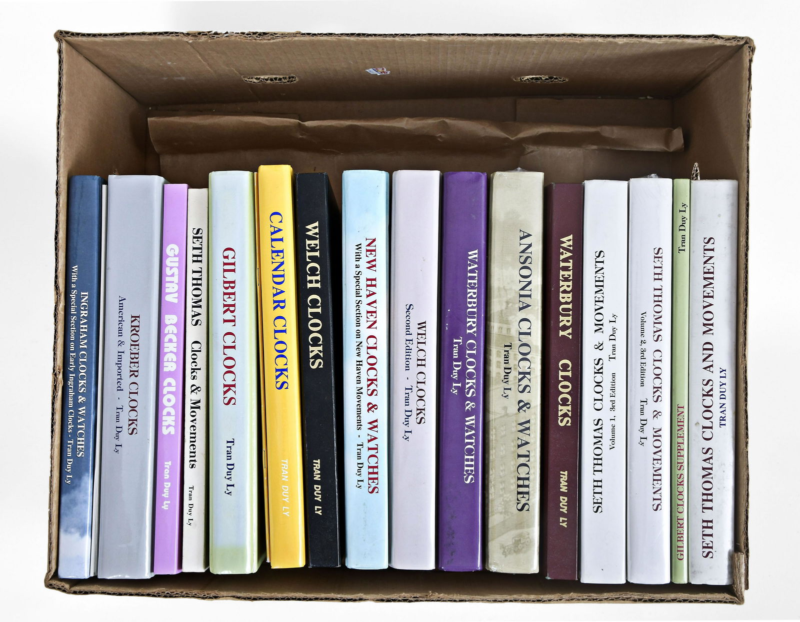 Large lot of horological reference books (1 of 2)