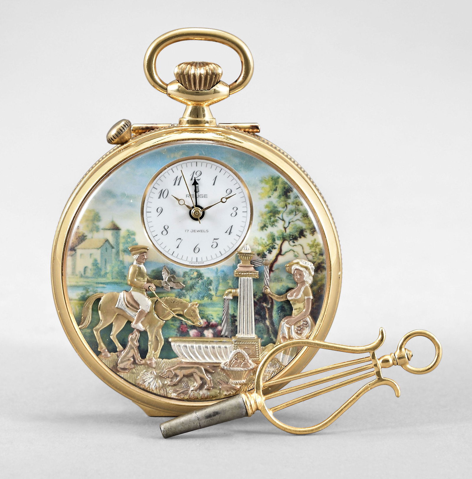 A 20th century musical pocket watch with automata (1 of 10)