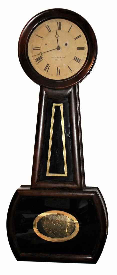 Howard and Davis No. 2 Regulator Hanging Banjo Clock (1 of 9)
