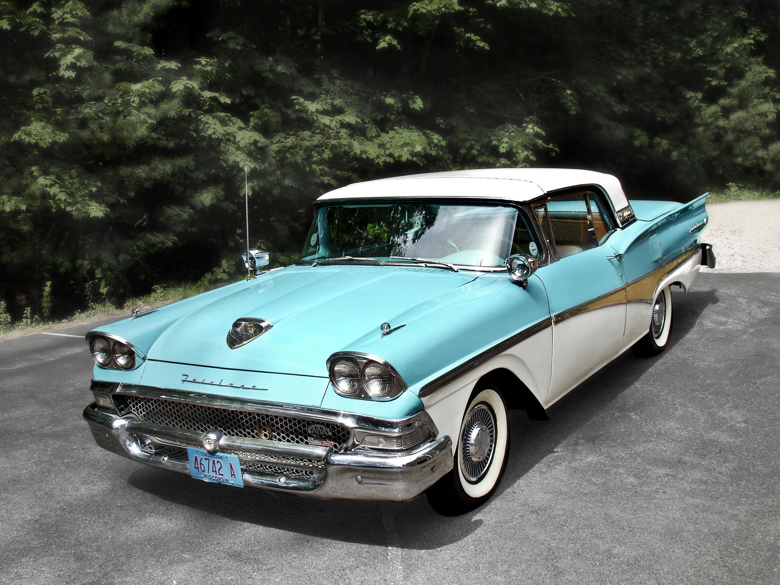 1958 Ford Fairlane 500 Skyliner Retractable Hard Top (1 of 15)