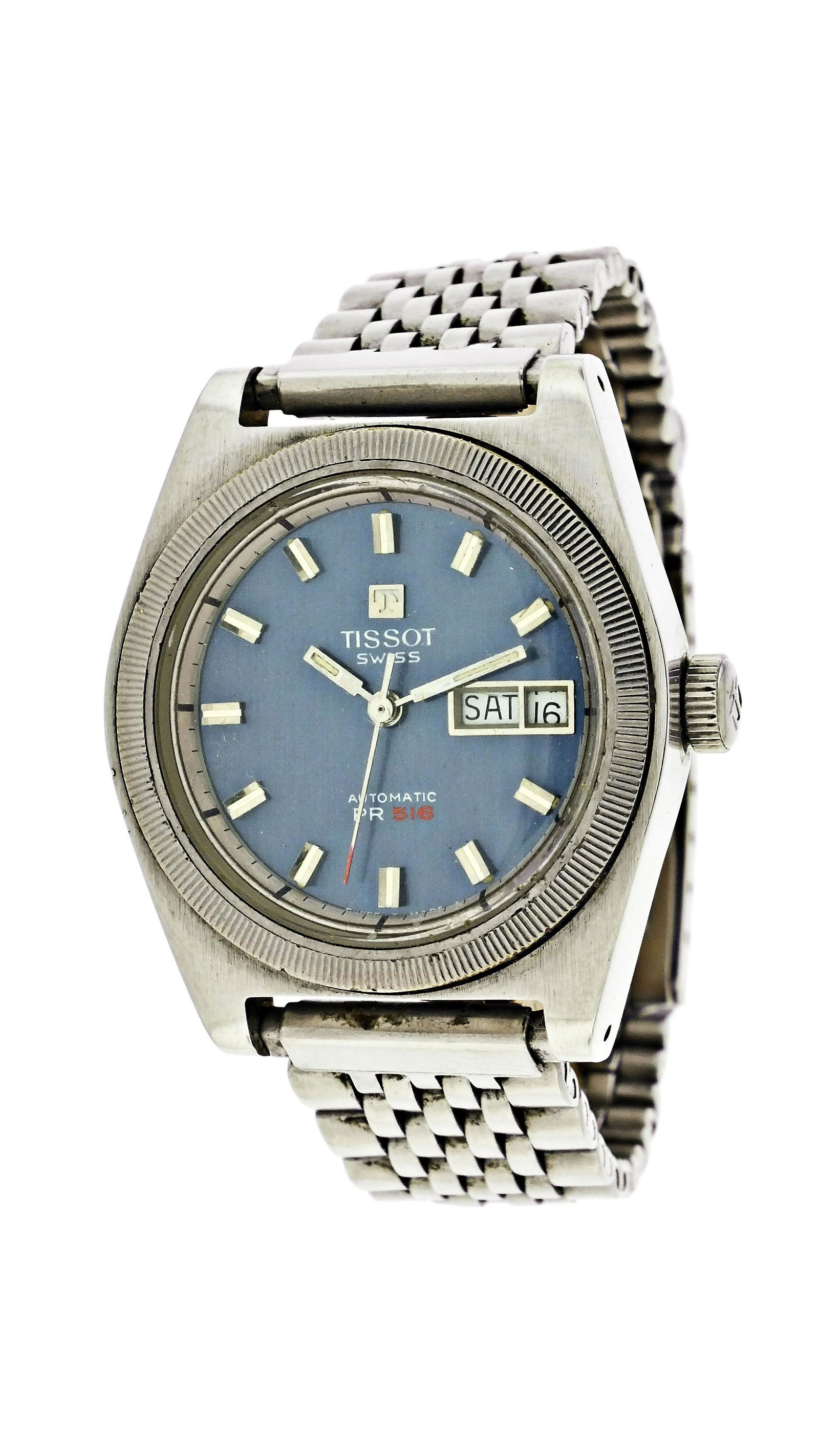 A Tissot PR 516 automatic wrist watch (1 of 7)
