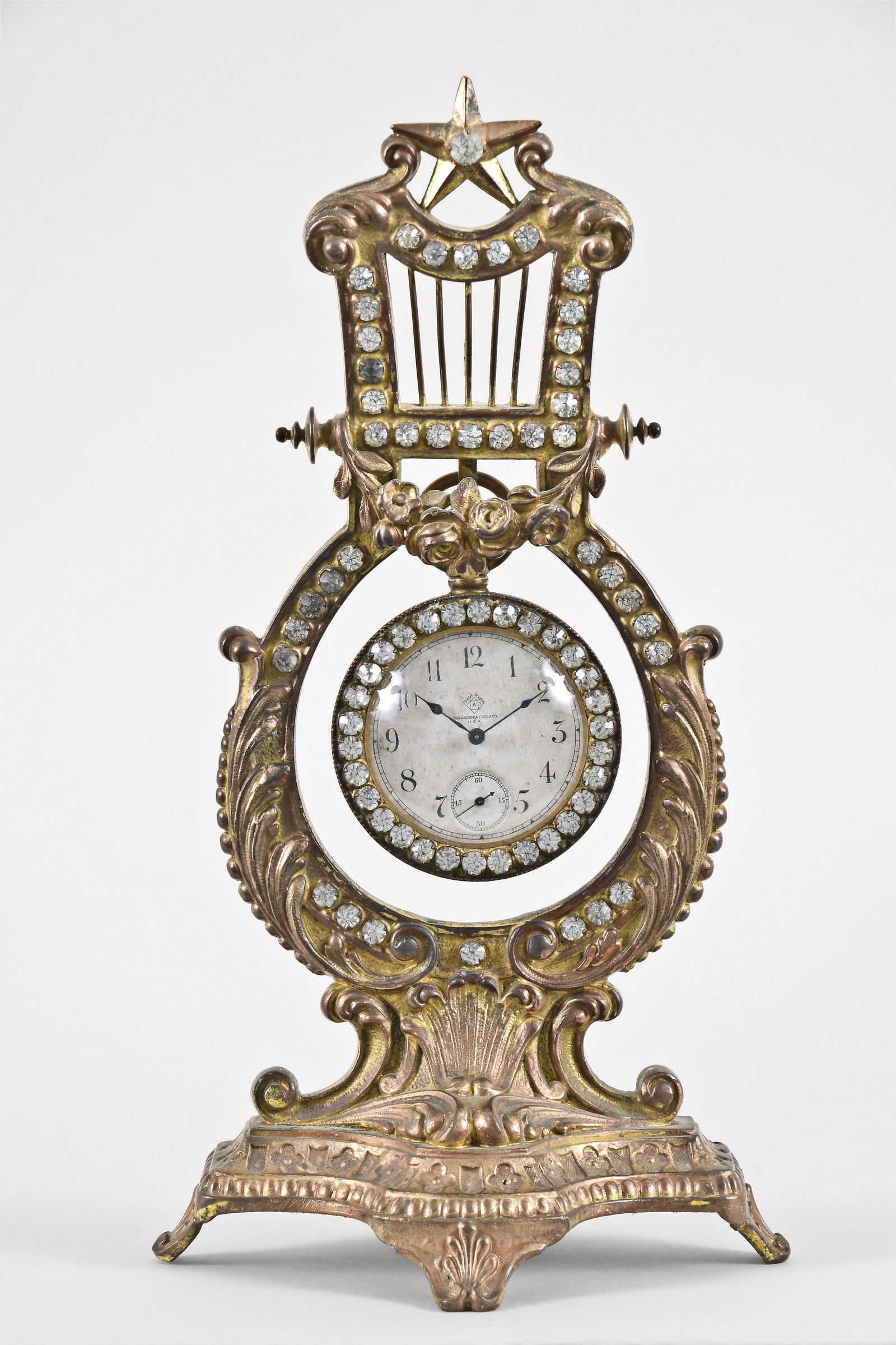 Ansonia watch and stand (1 of 6)