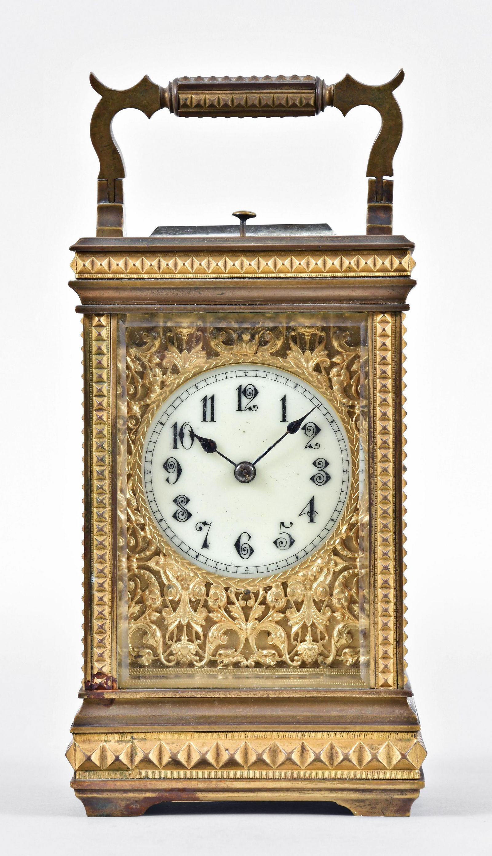 An early 20th century French hour repeating carriage (1 of 7)