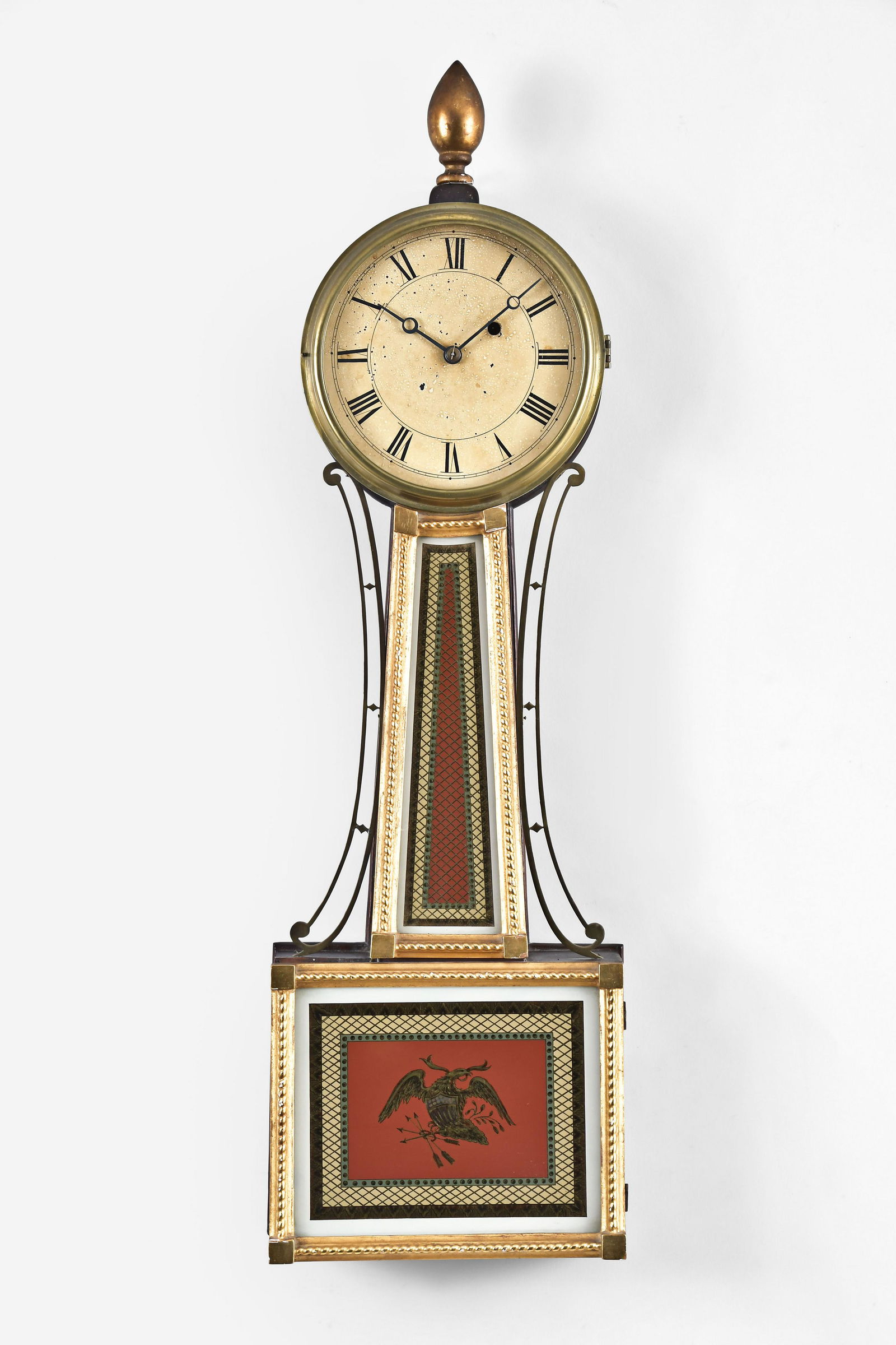 Massachusetts hanging banjo clock (1 of 8)