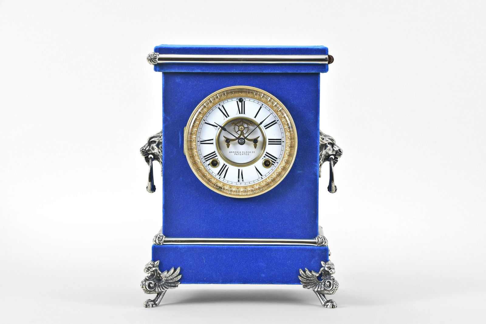 Ansonia Plush Model Mantel Clock (1 of 7)