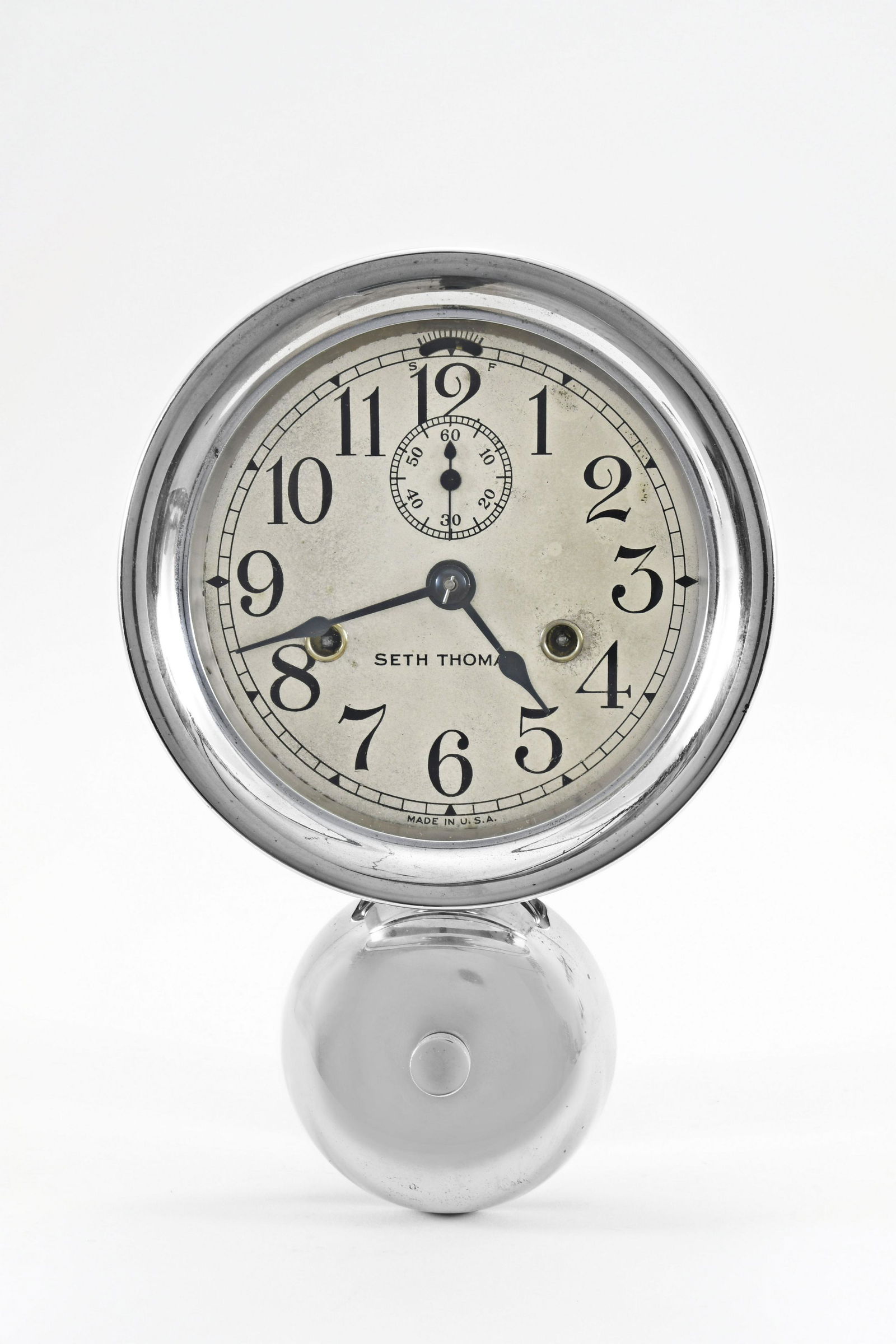 Seth Thomas Clock Co. Monitor ship's bell wall clock (1 of 7)