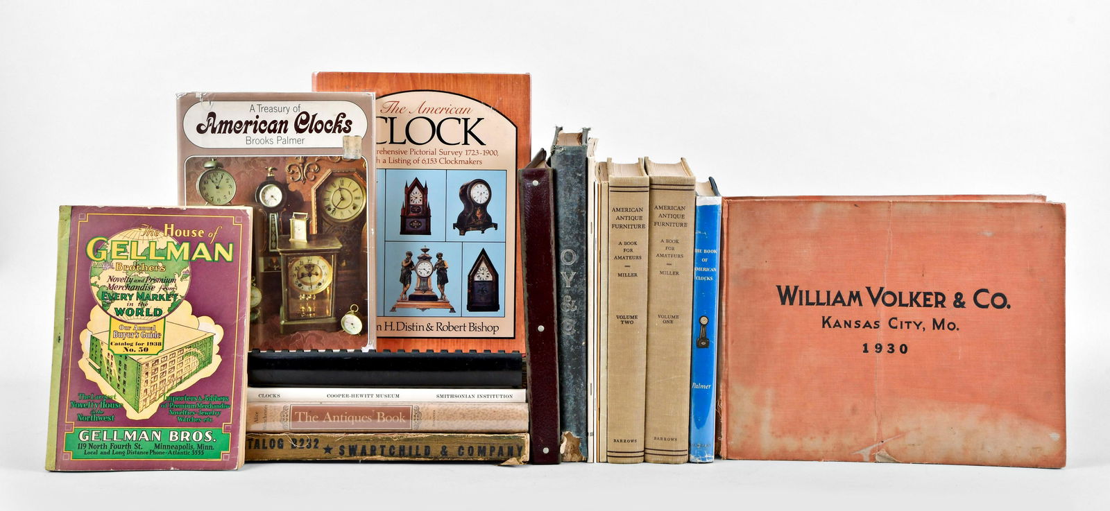 Seventeen Clock Reference Books and Jewelry Co. Period (1 of 3)
