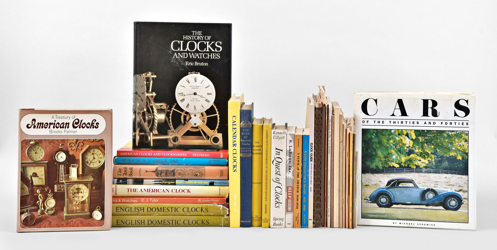 Lot of Reference Books on Clocks and Automobiles (1 of 5)