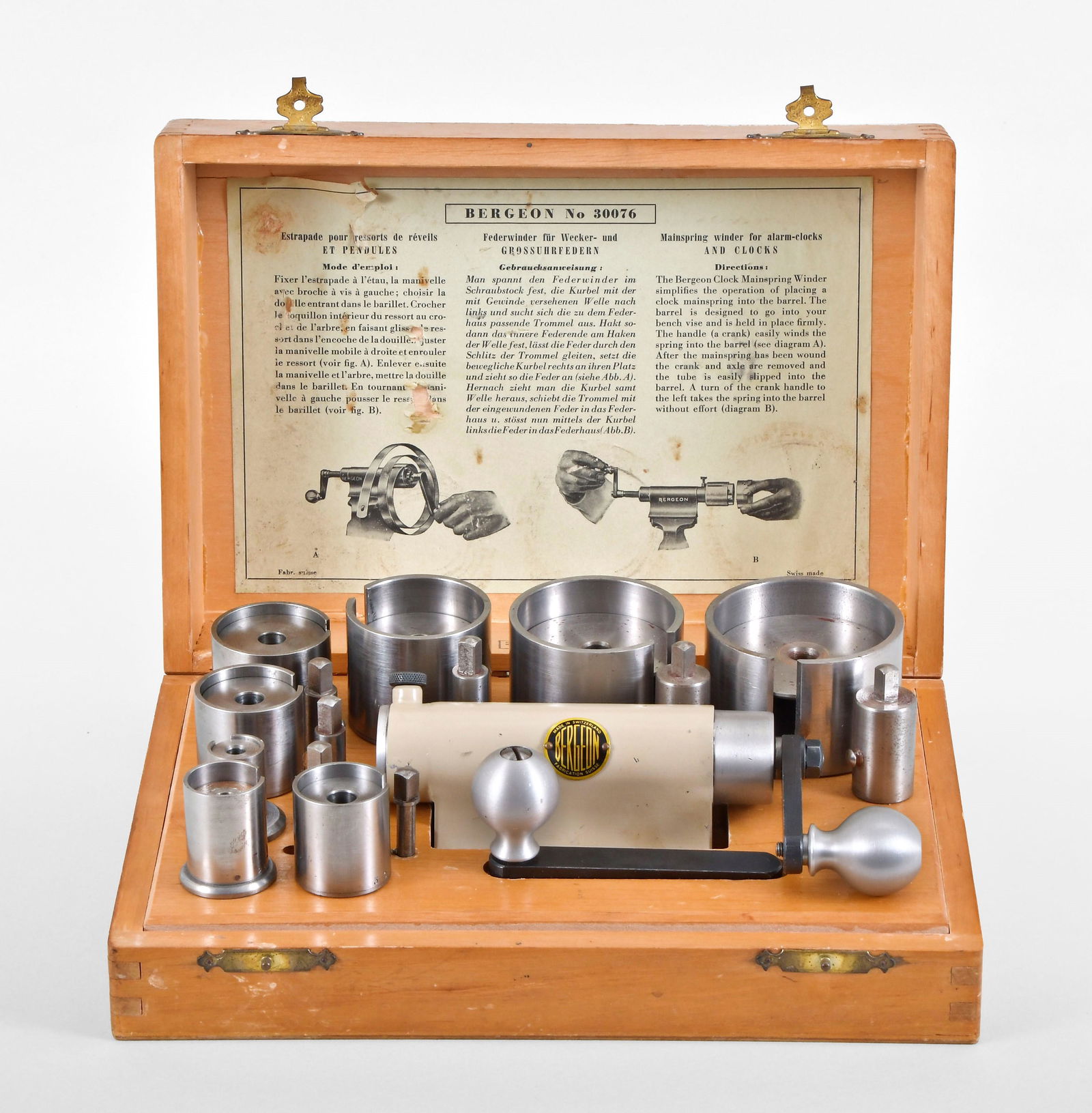 A Bergeon clock mainspring winder (1 of 3)