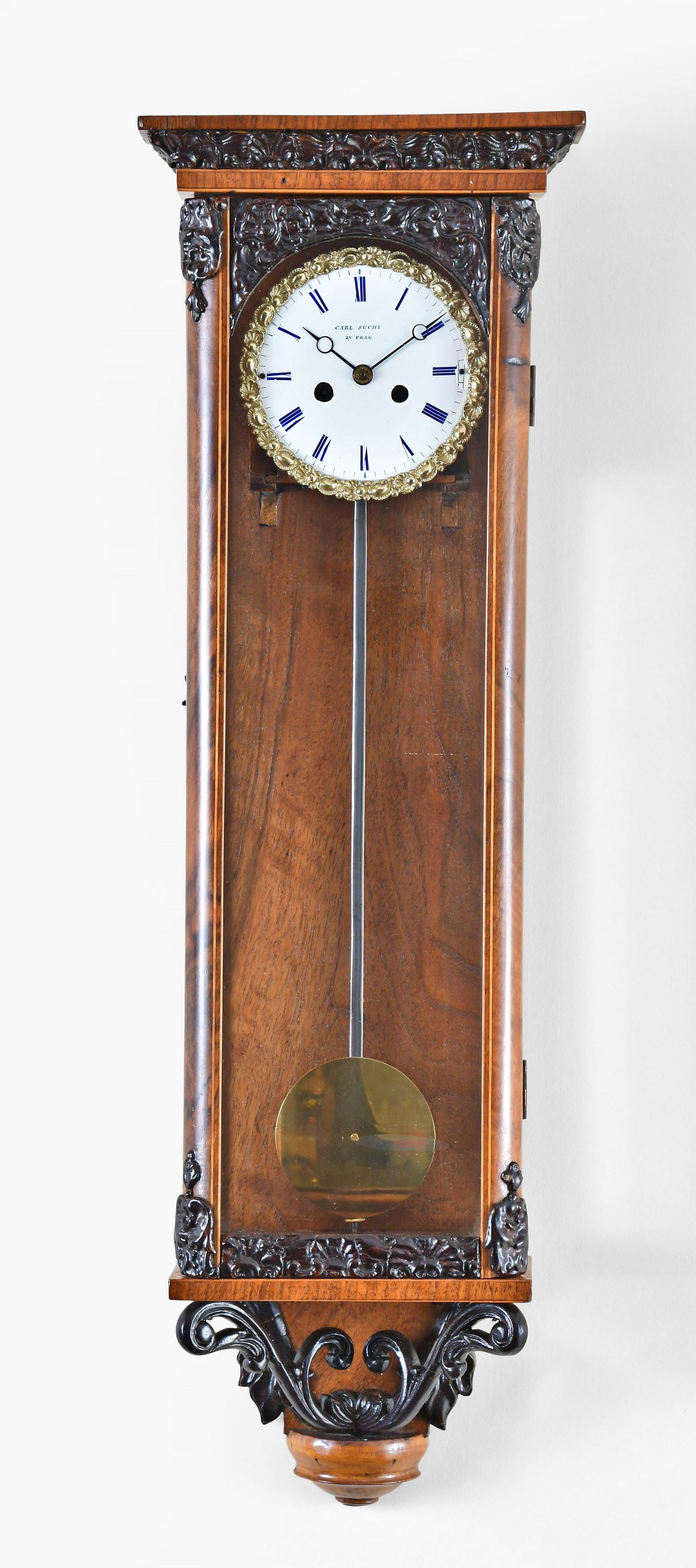 A mid 19th century miniature striking Vienna regulator (1 of 9)