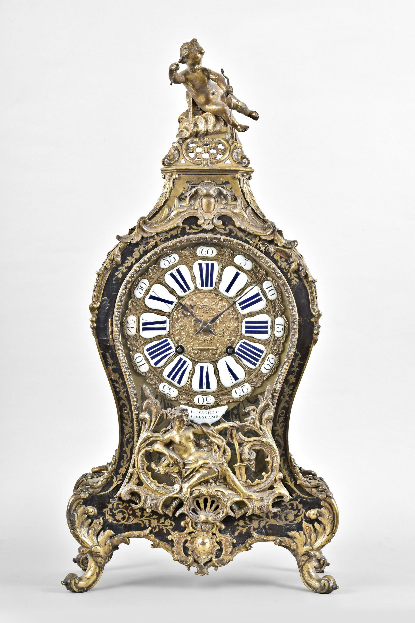 An 18th century French Boulle cartel clock signed Le (1 of 13)