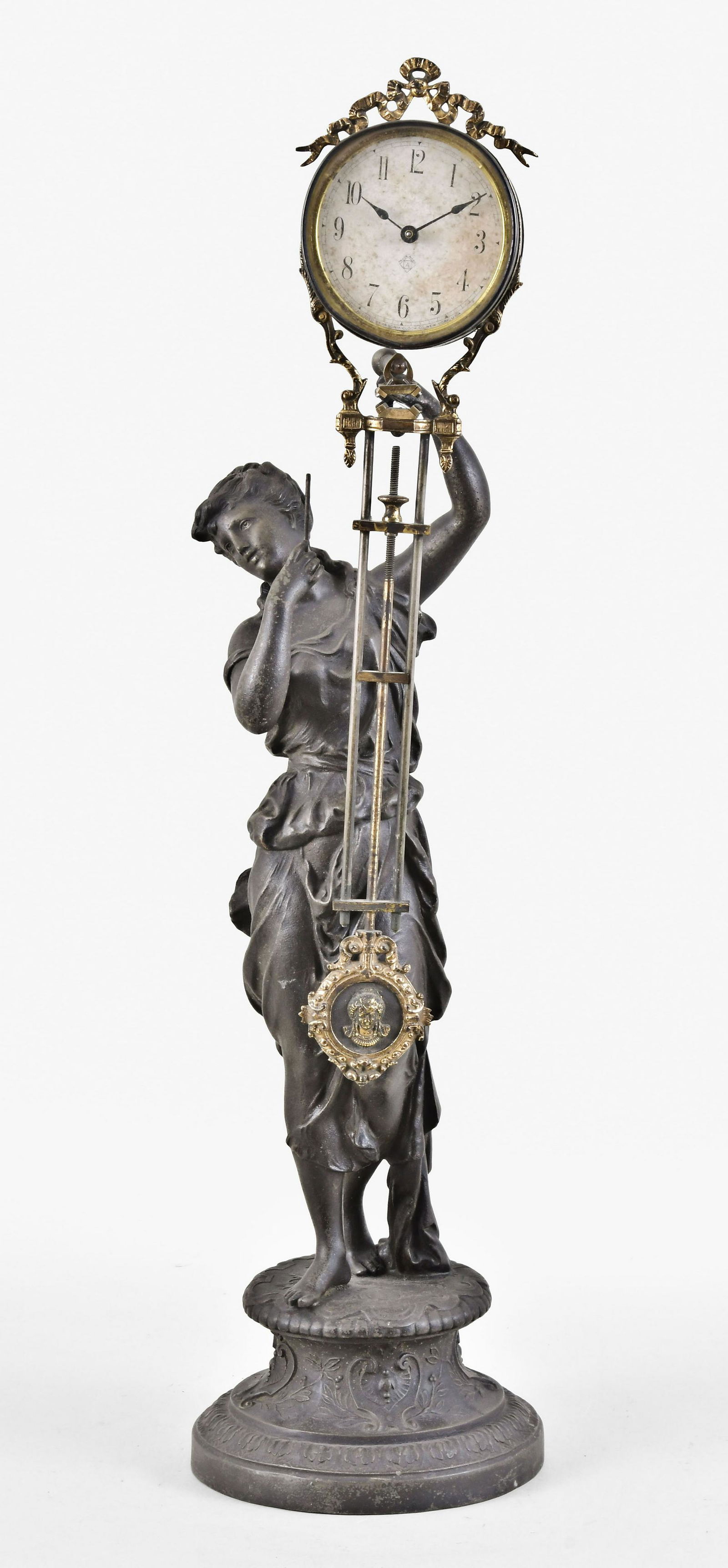 Ansonia Juno Swing shelf clock (1 of 7)