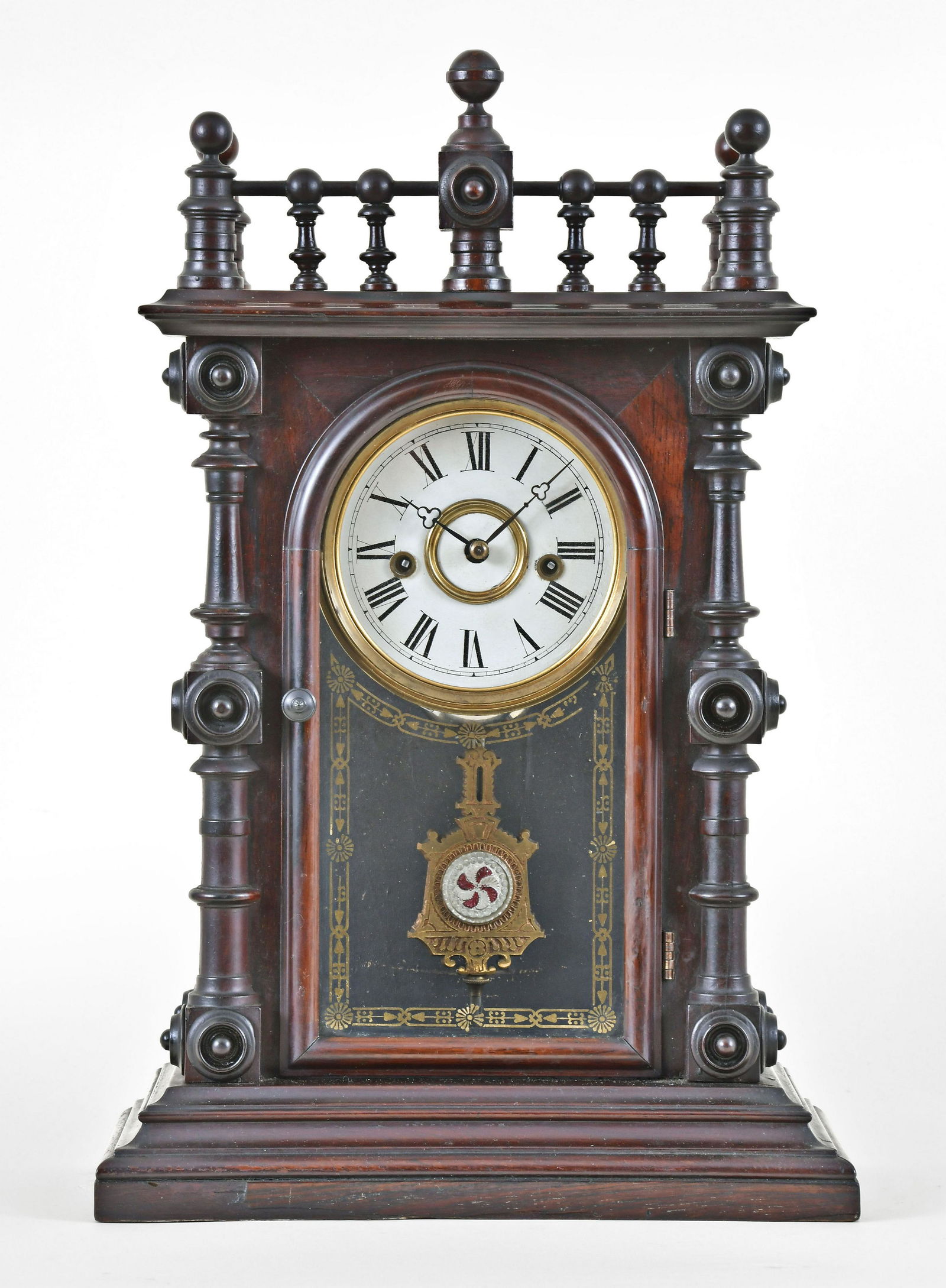 Welch, Spring & Co. Gerster, V.P. shelf clock (1 of 6)