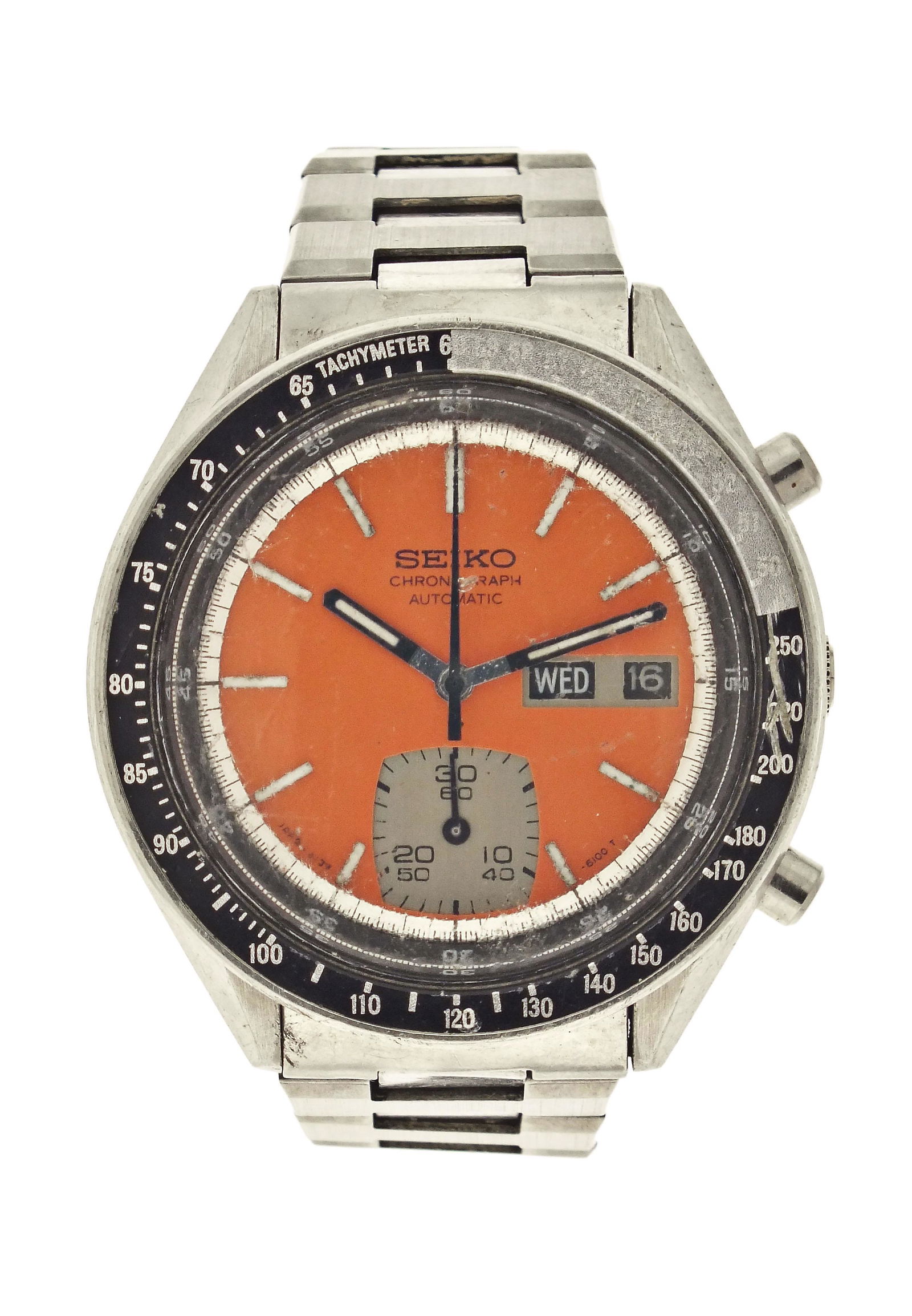 A good Seiko 6139 - 6040 wrist chronograph (1 of 8)