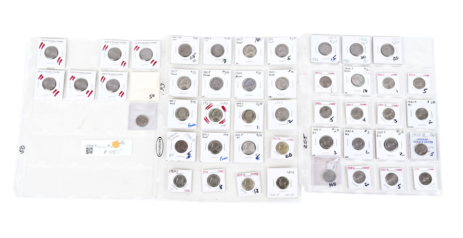 Lot of Assorted U.S. Nickels (1 of 7)