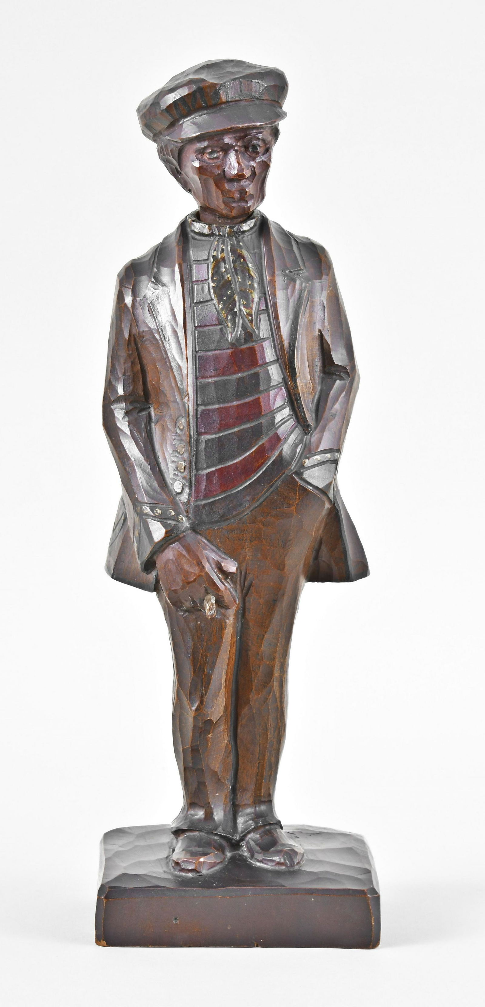 An early 20th century carved whistler by Karl Griesbaum (1 of 7)