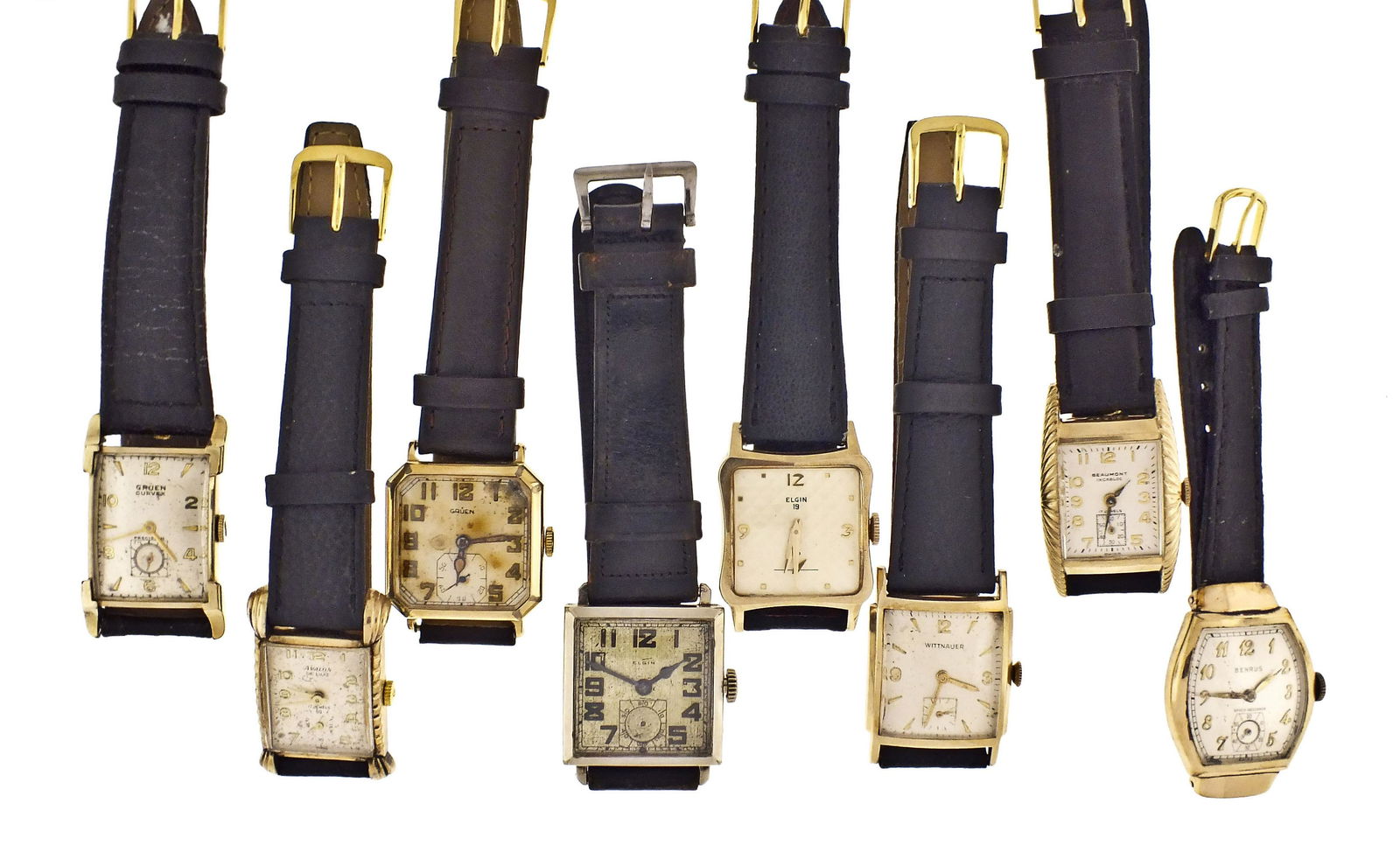 A lot of ten wrist watches (1 of 2)