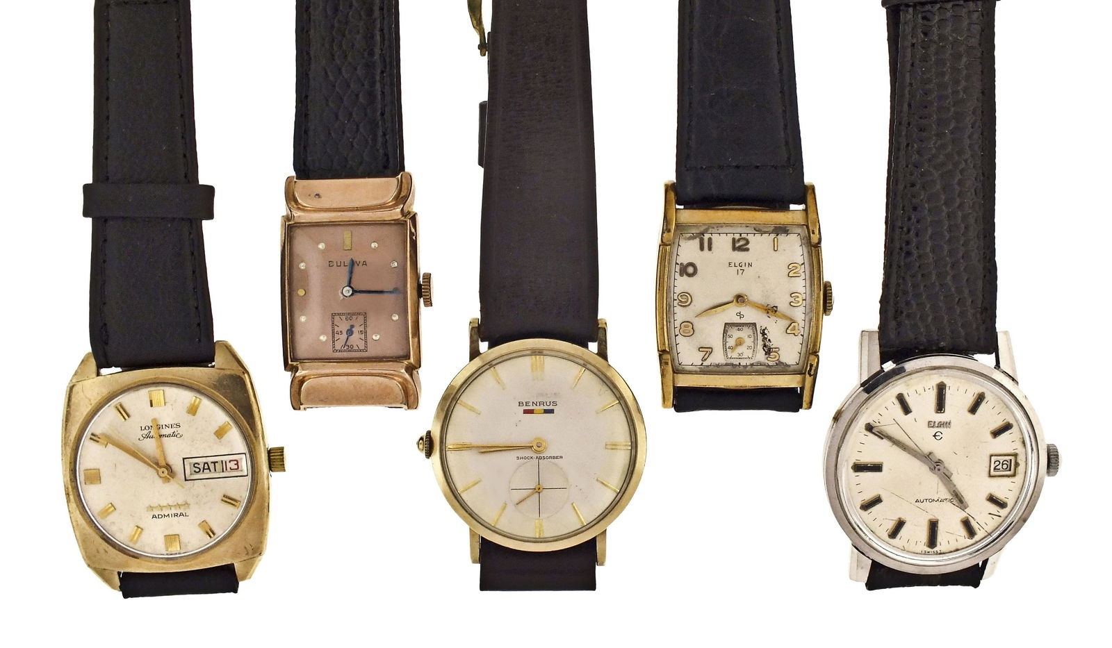 A lot of ten wrist watches (1 of 2)