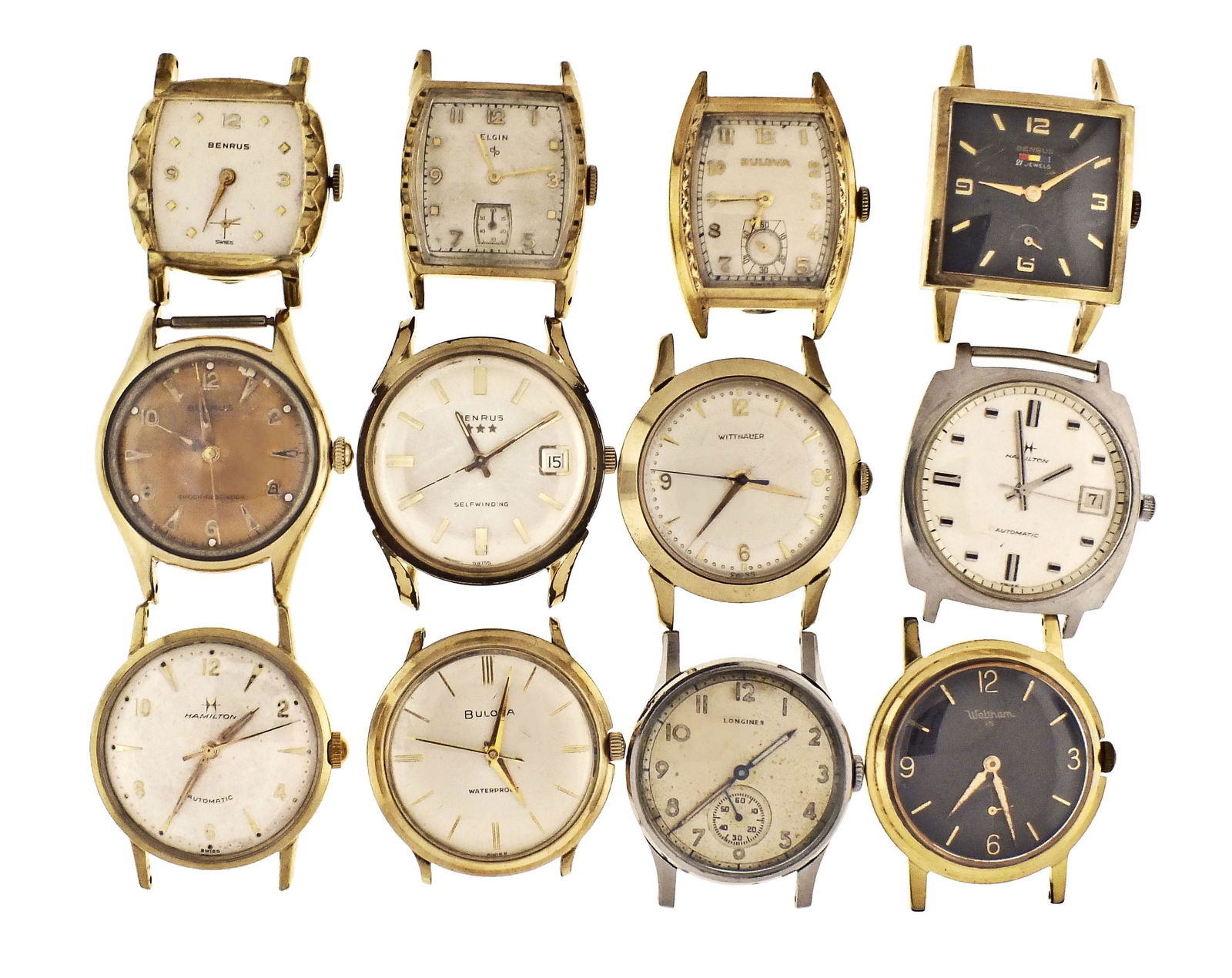 A lot of twelve wrist watches (1 of 1)
