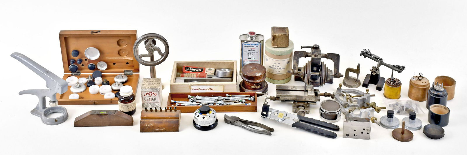 A lot of watchmakers bench and lathe tools (1 of 7)