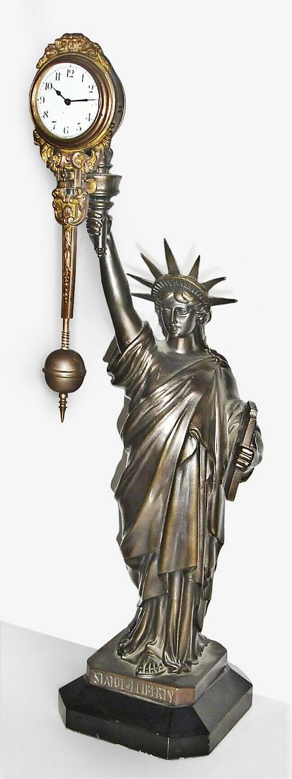 Junghans Statue of Liberty swing clock (1 of 7)