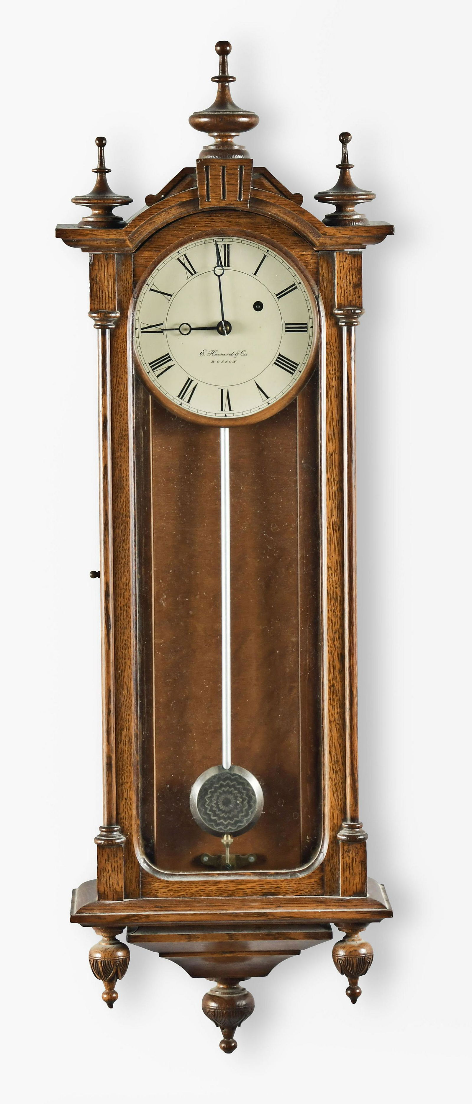 E. Howard No. 59 wall regulator (1 of 9)