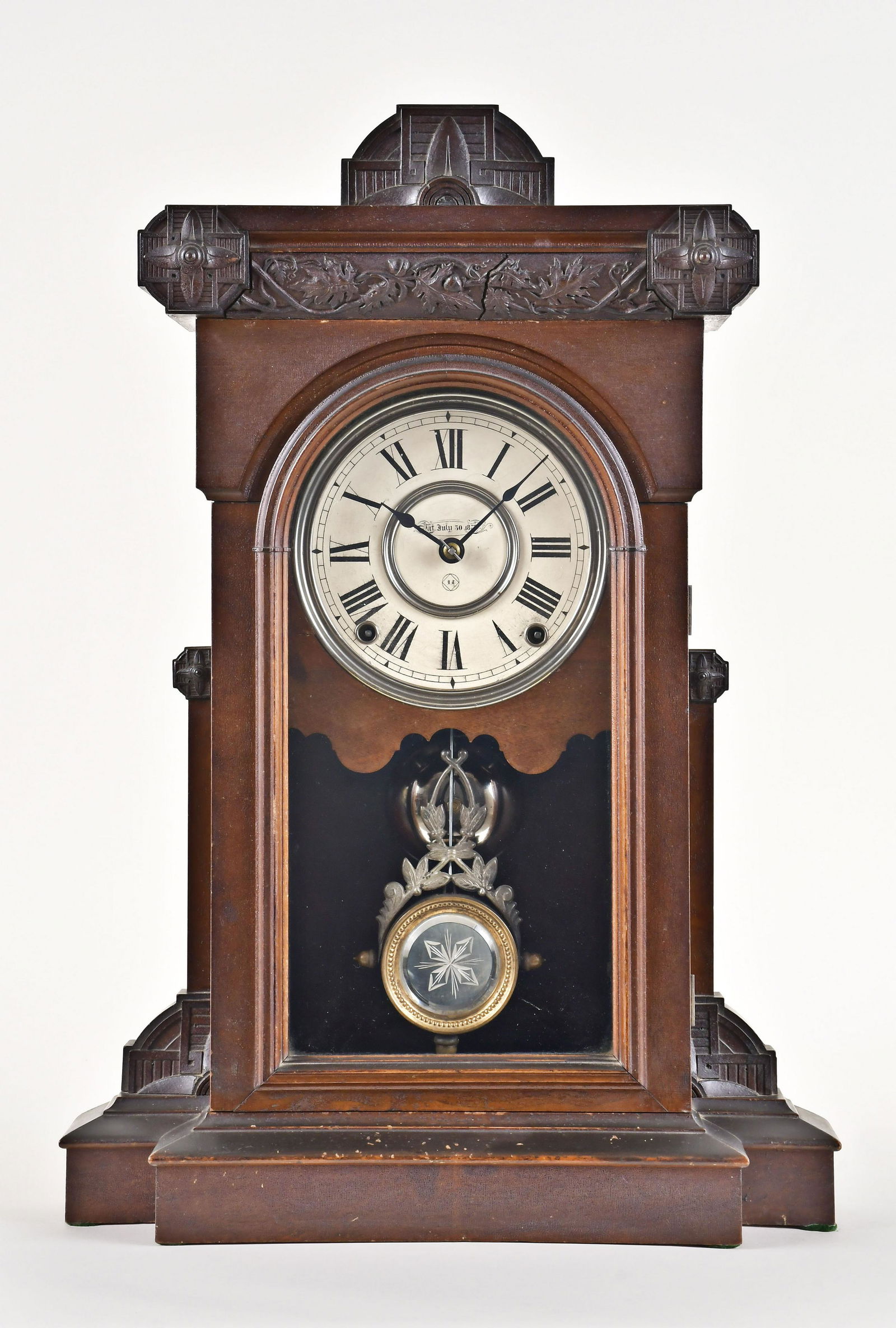 Seth Thomas Clock Co. Pittsburgh V.P. mantel clock Sep 10, 2022