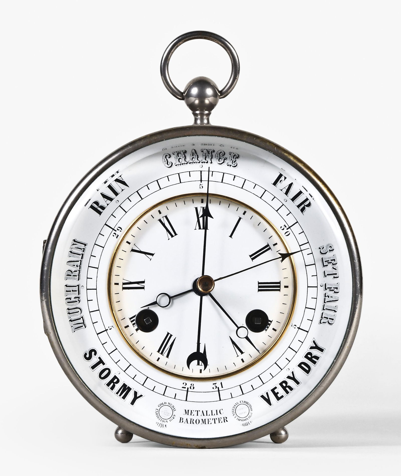 French clock and barometer (1 of 6)