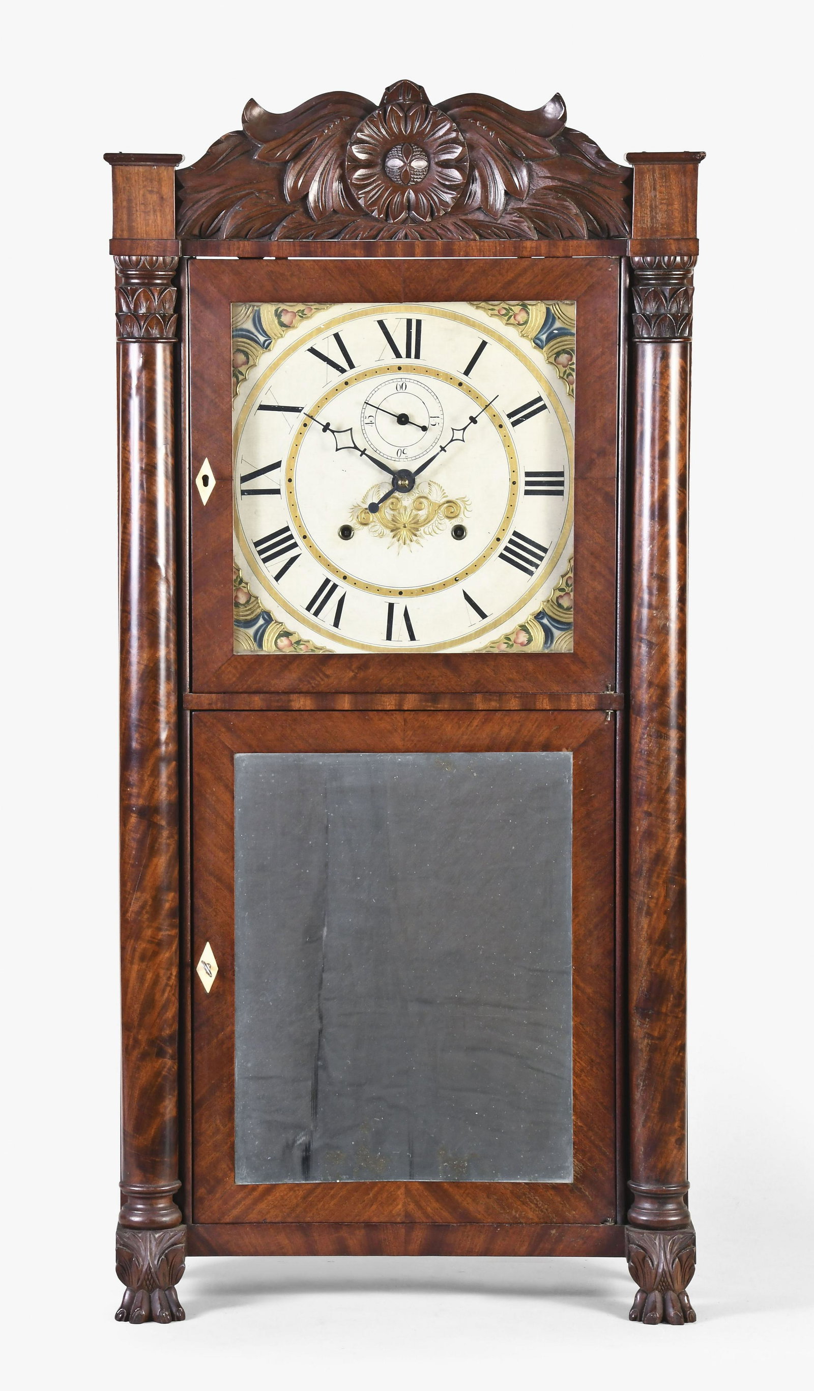Seth Thomas 8 day half column & splat shelf clock (1 of 8)