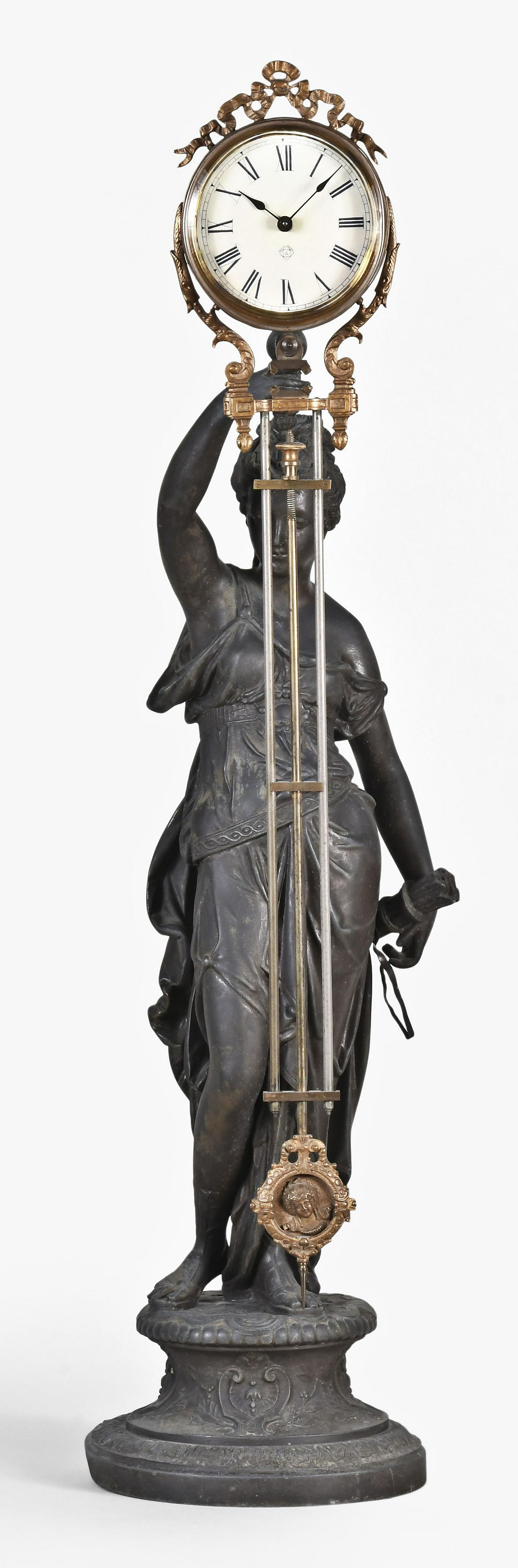 Ansonia Clock Co. Diana Swing shelf clock (1 of 8)